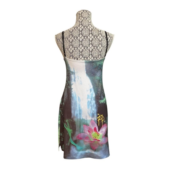 Rampage Swim Rare Waterfall Mini Dress - Picture 4 of 6